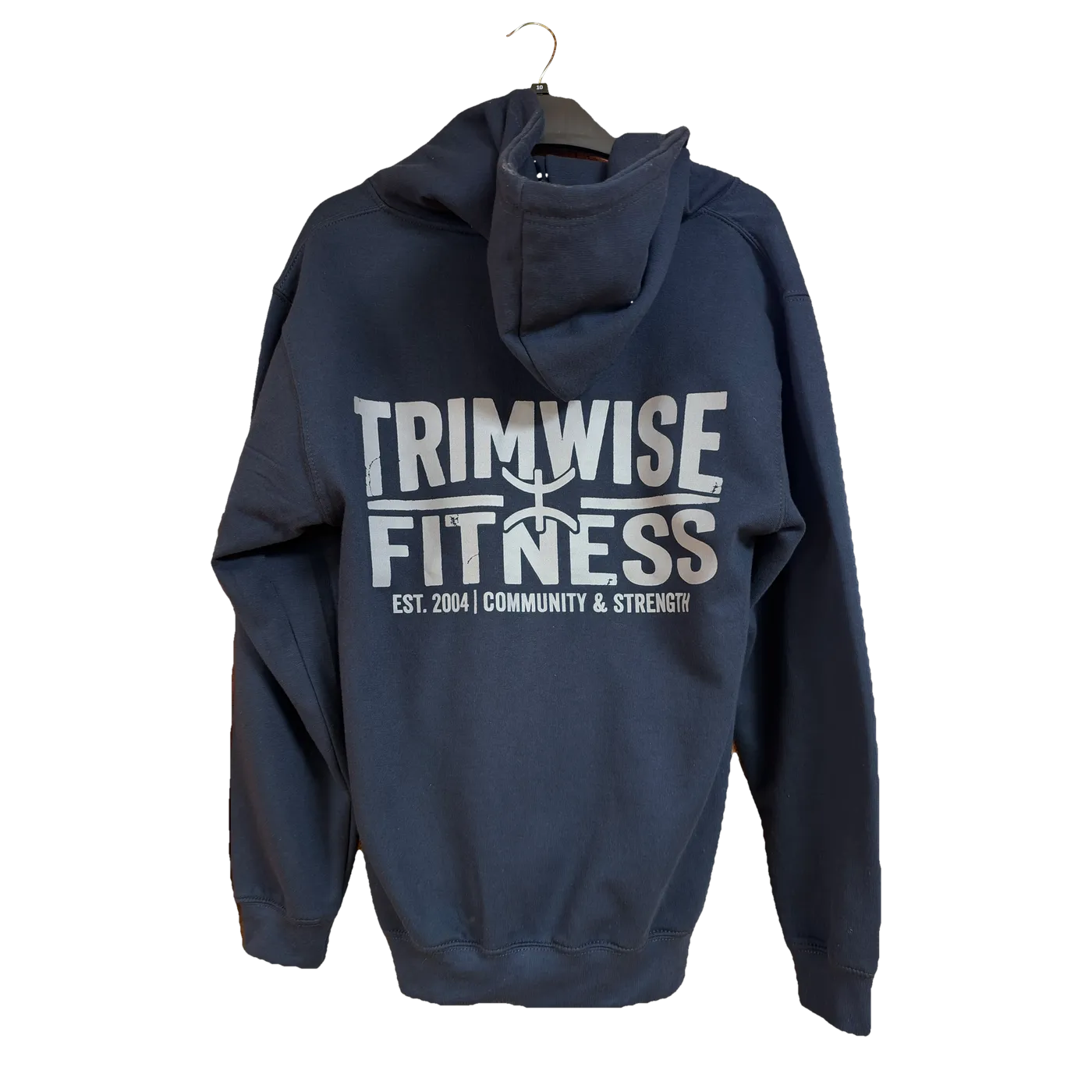 The Classic zip-up hoodie, back